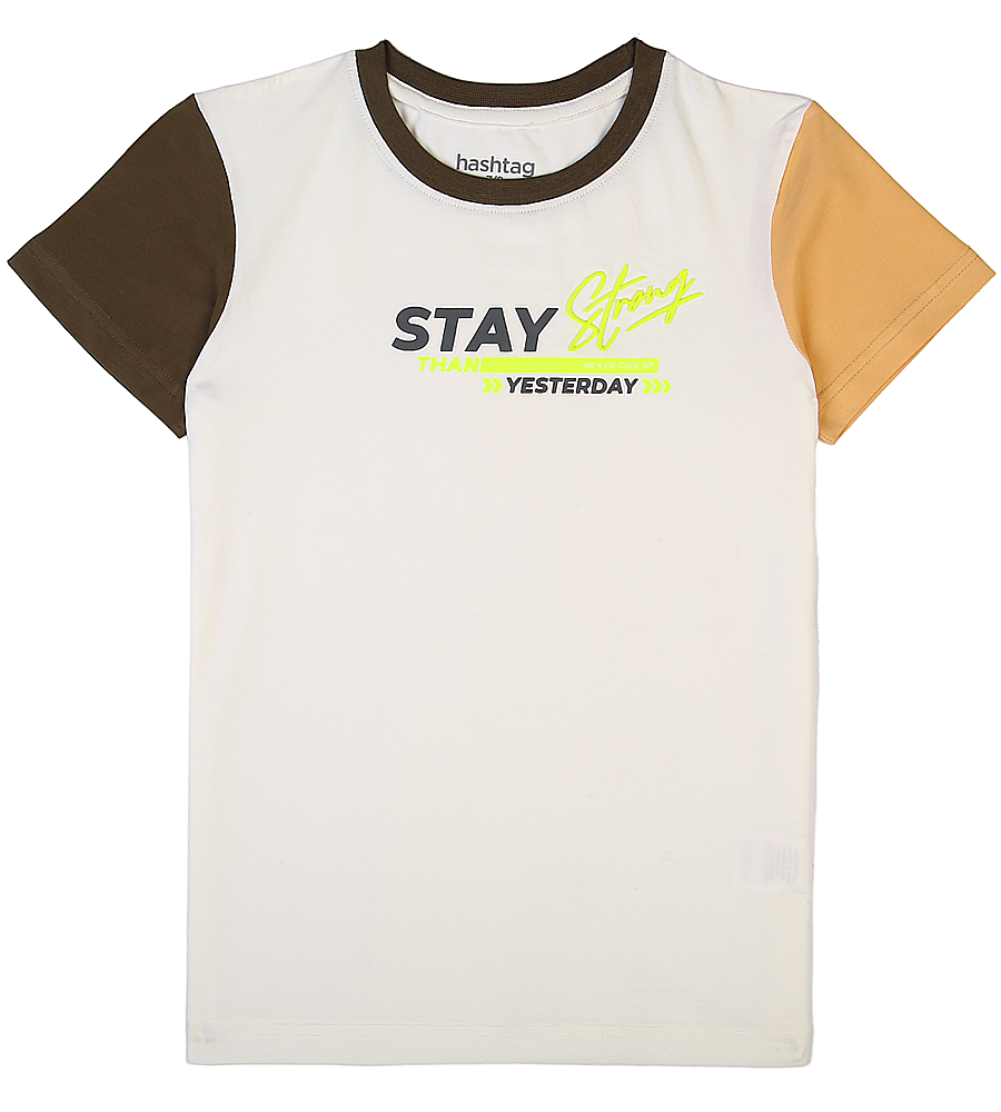 Boys Graphic T-Shirt - White
