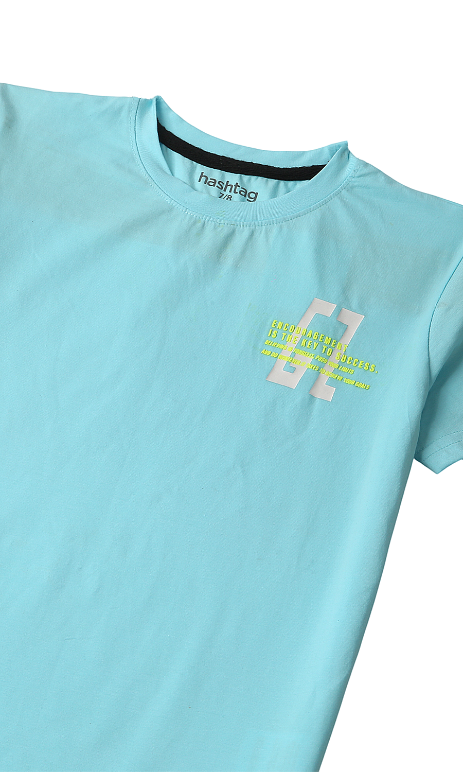Boys Printed T-Shirt - Sky Blue