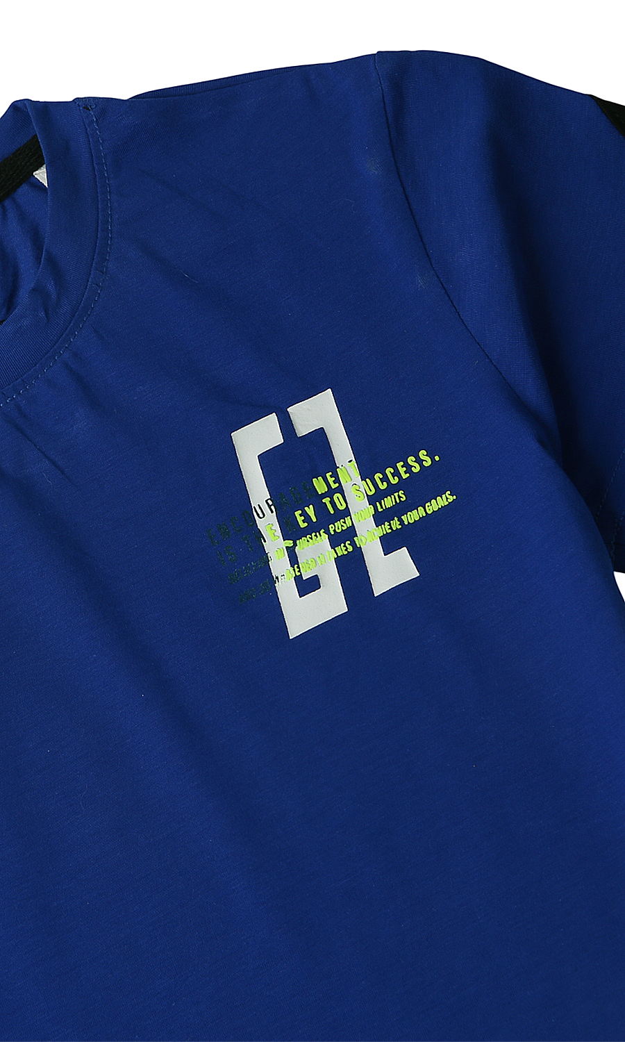 Boys Printed T-Shirt - Royal Blue