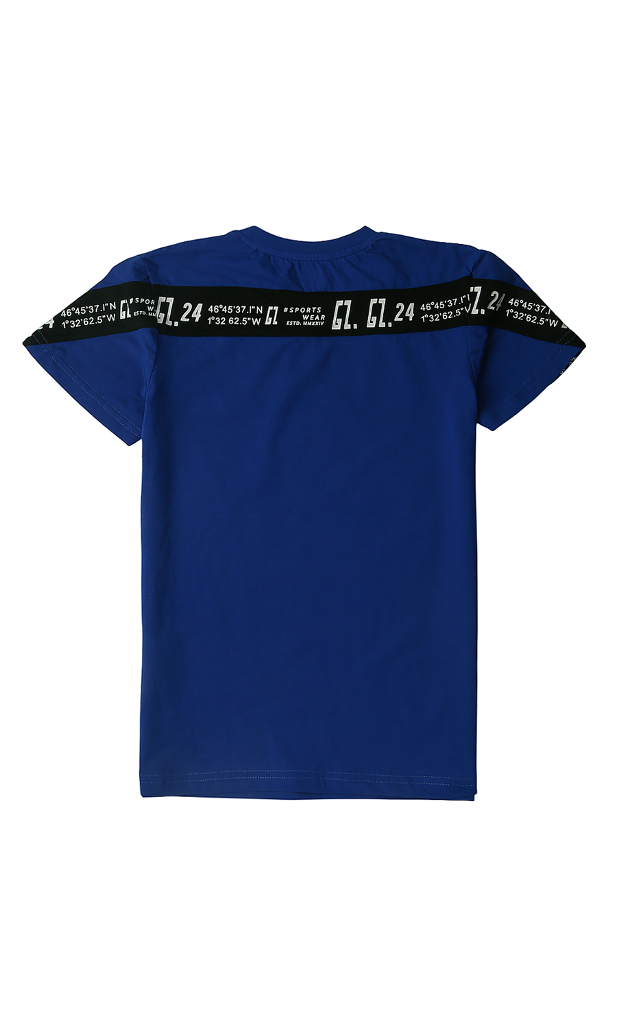 Boys Printed T-Shirt - Royal Blue