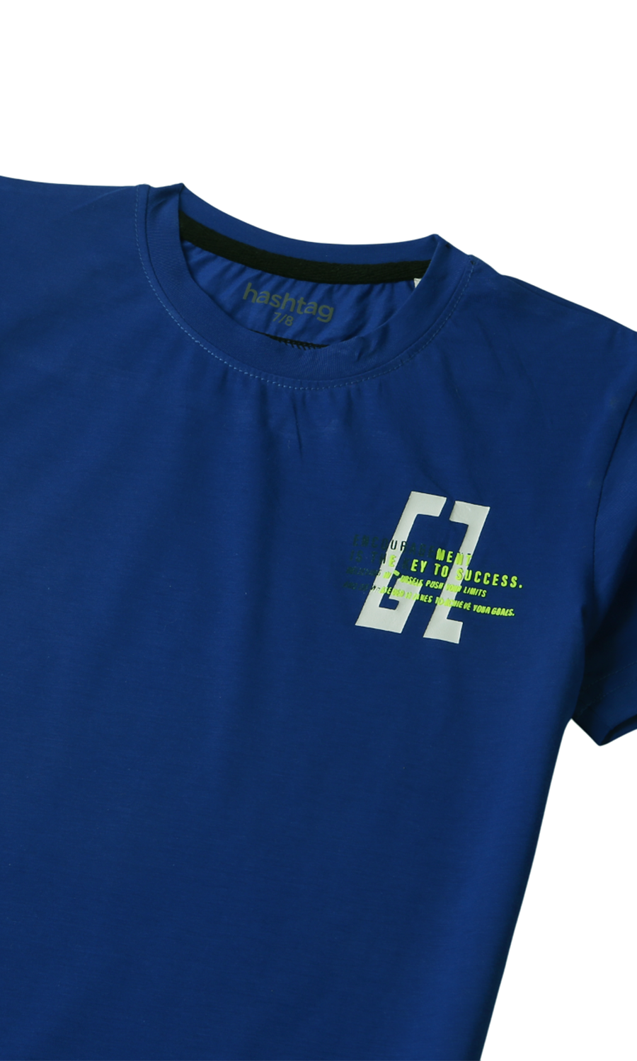 Boys Printed T-Shirt - Royal Blue