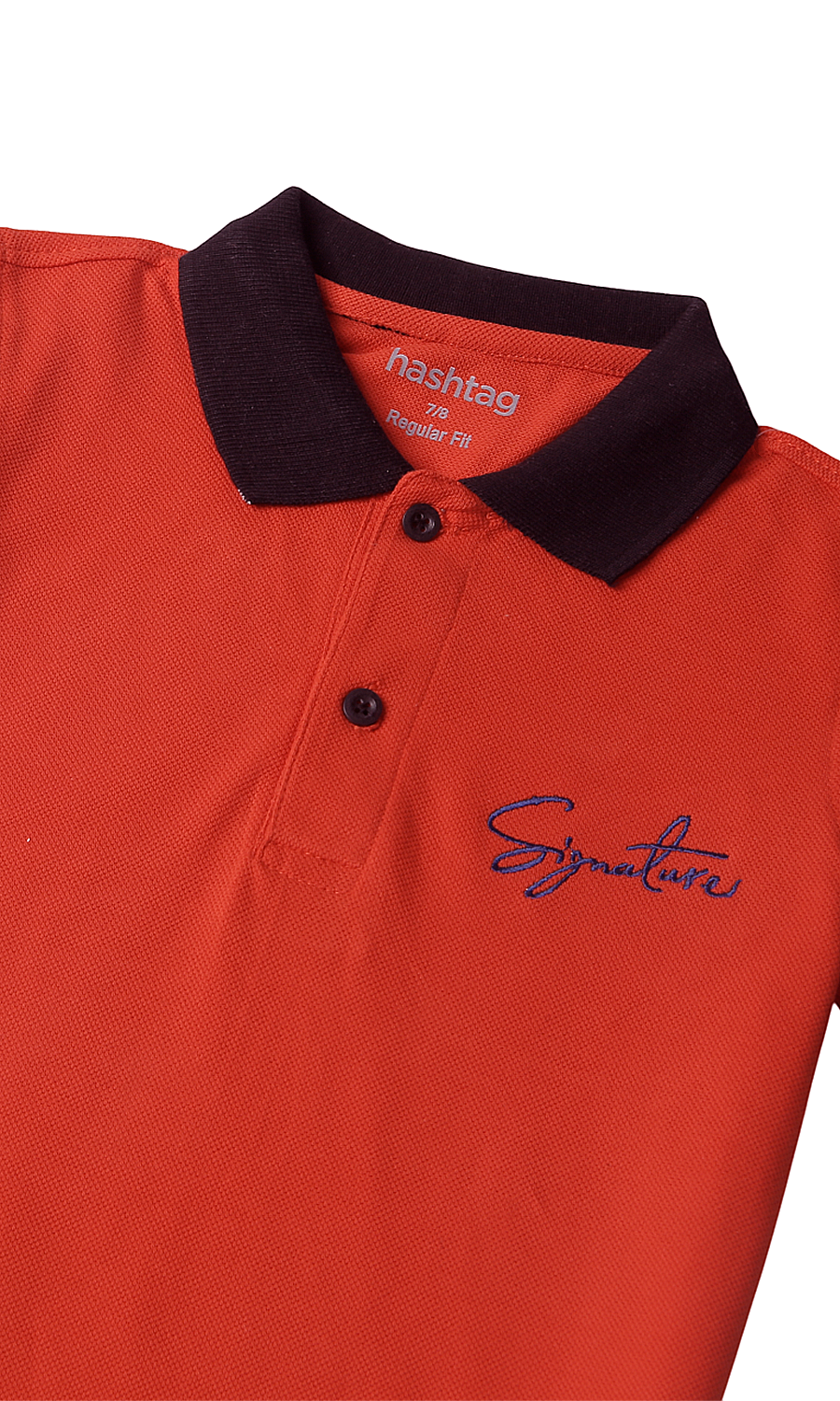 Boys Polo T-Shirt - Red