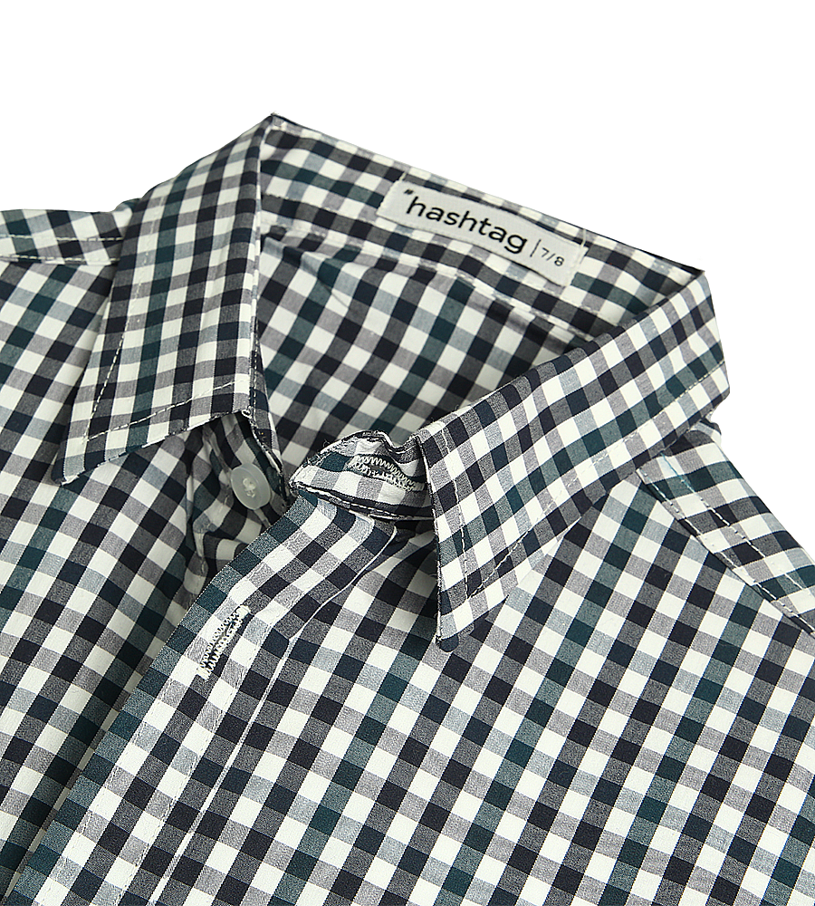 Boys Casual Check Shirt - Multicolour