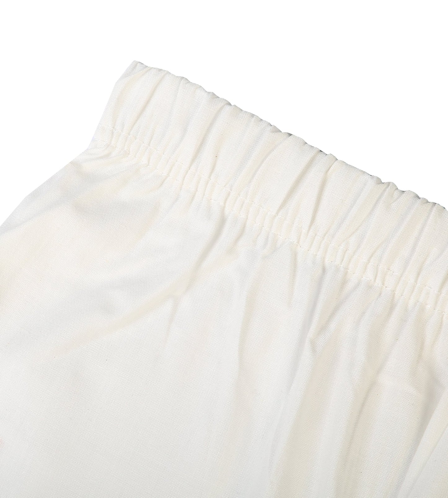 Girls Plain Trouser - White