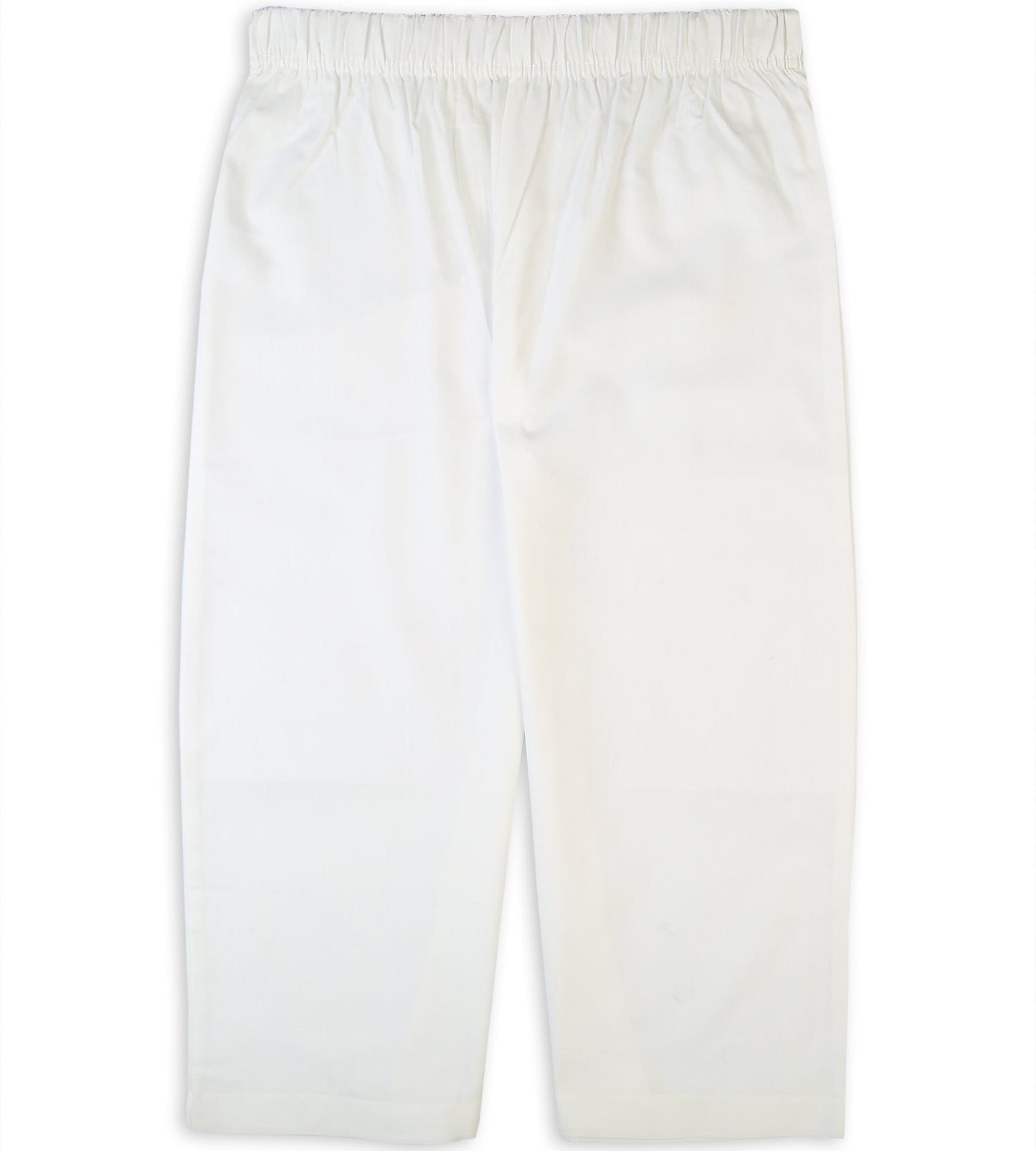 Girls Plain Trouser - White