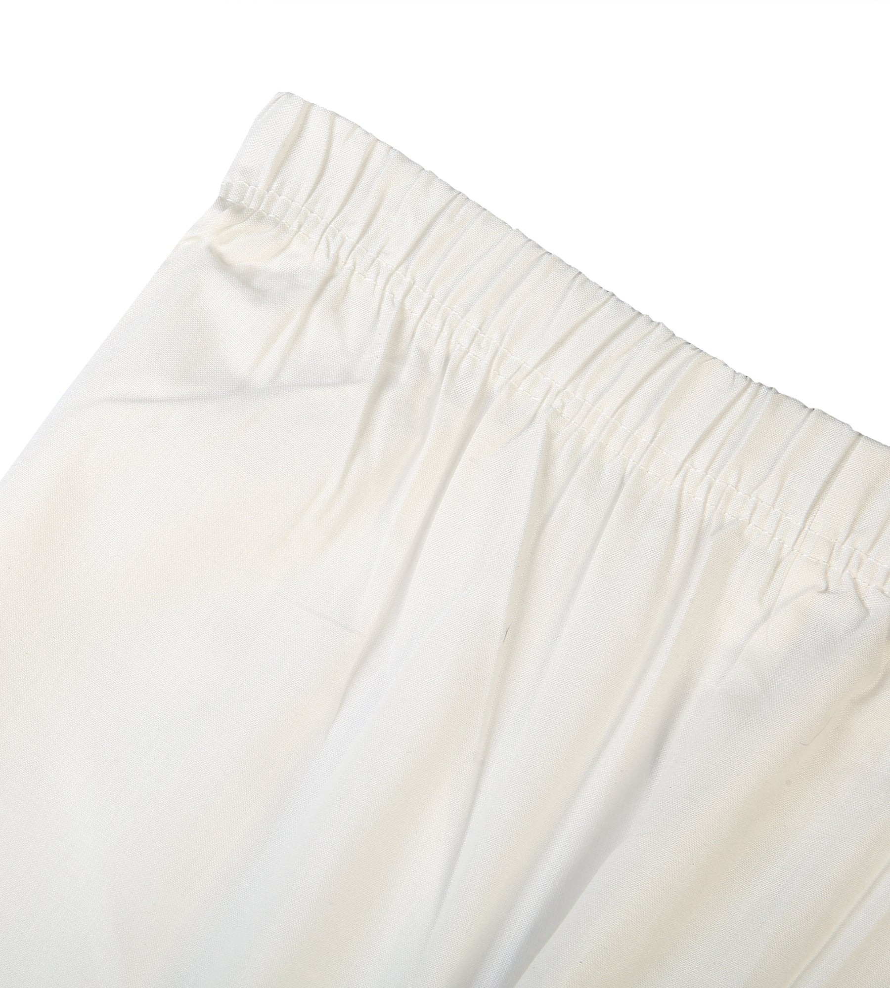 Girls Plain Trouser - White