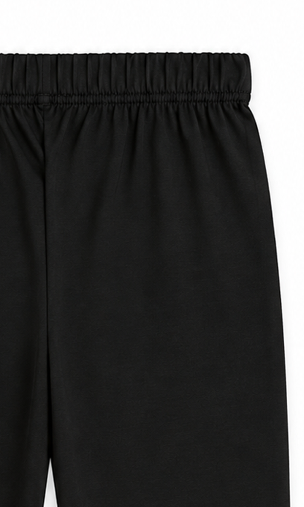 Girls Plain Trouser - Black