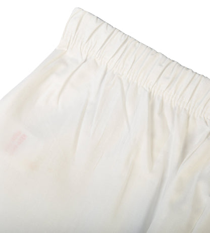 Girls Plain Trouser - White