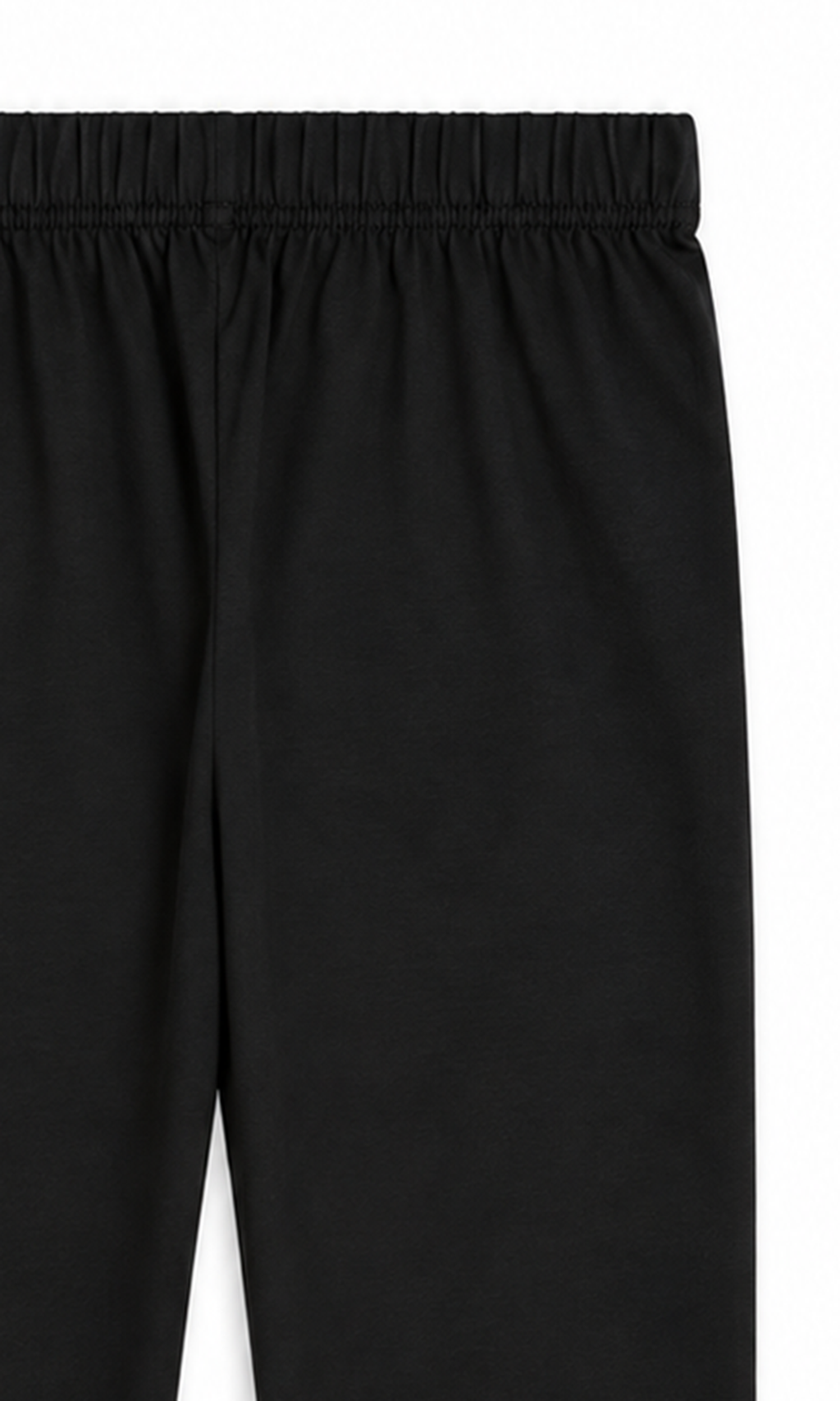 Girls Plain Trouser - Black