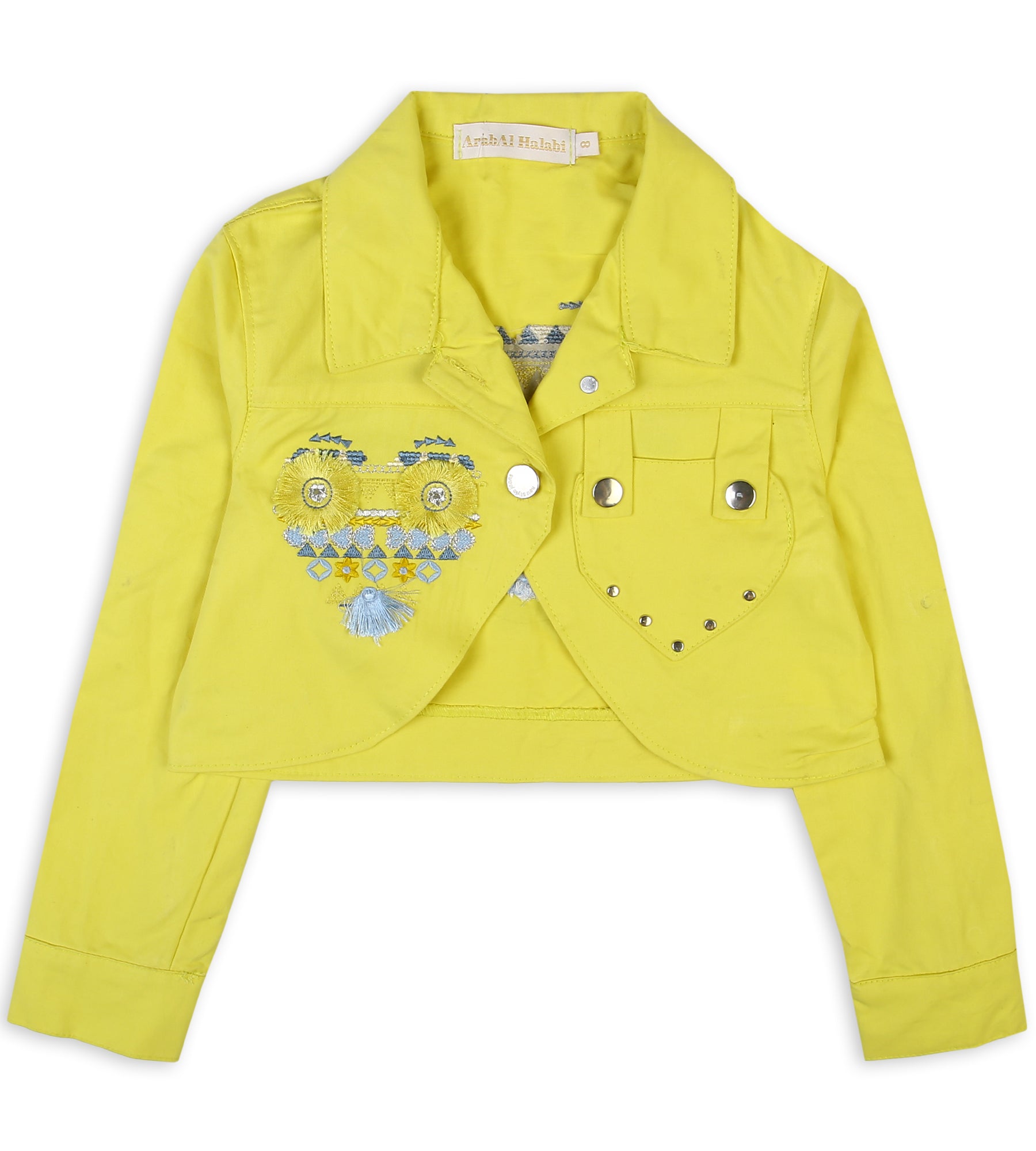 Girl's 3 PCs Suit - Yellow