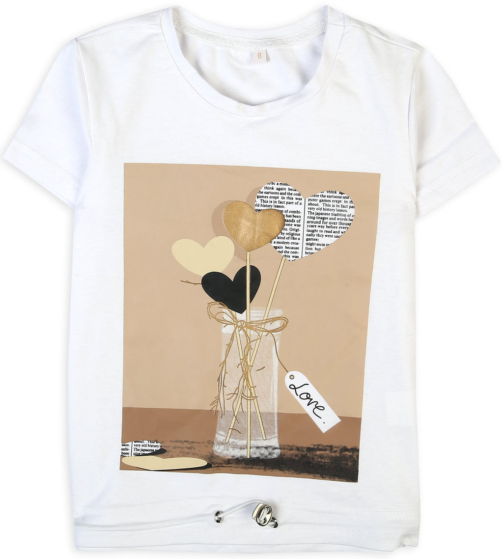 Girl's 3 PCs Suit - Camel