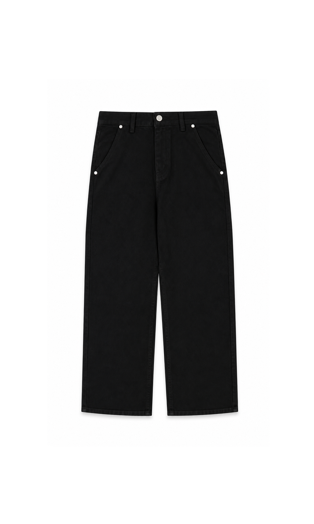 Girl's Denim Pant - Black