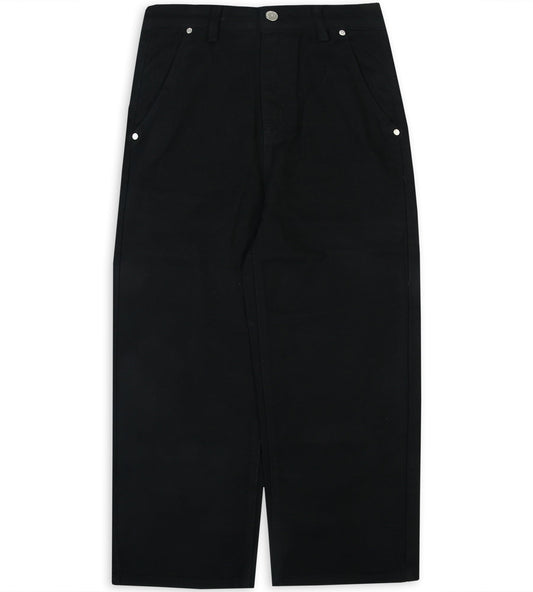 Girl's Denim Pant - Black