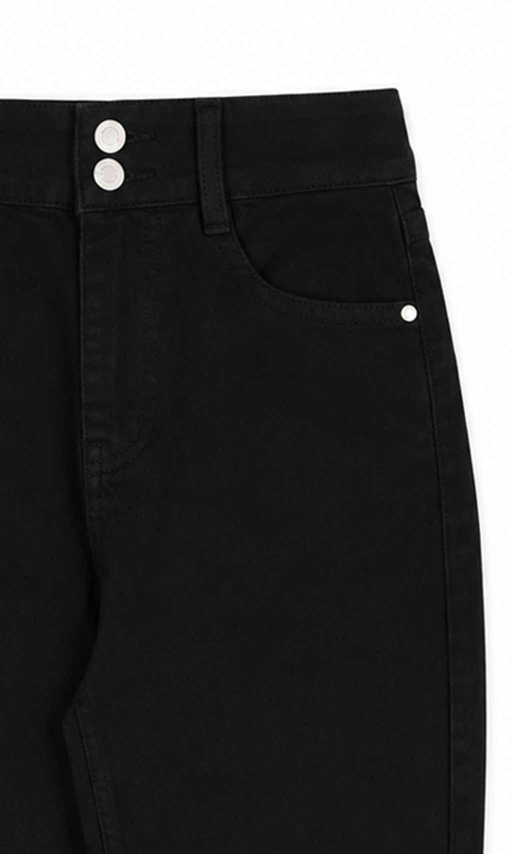Girl's Denim Pant - Black