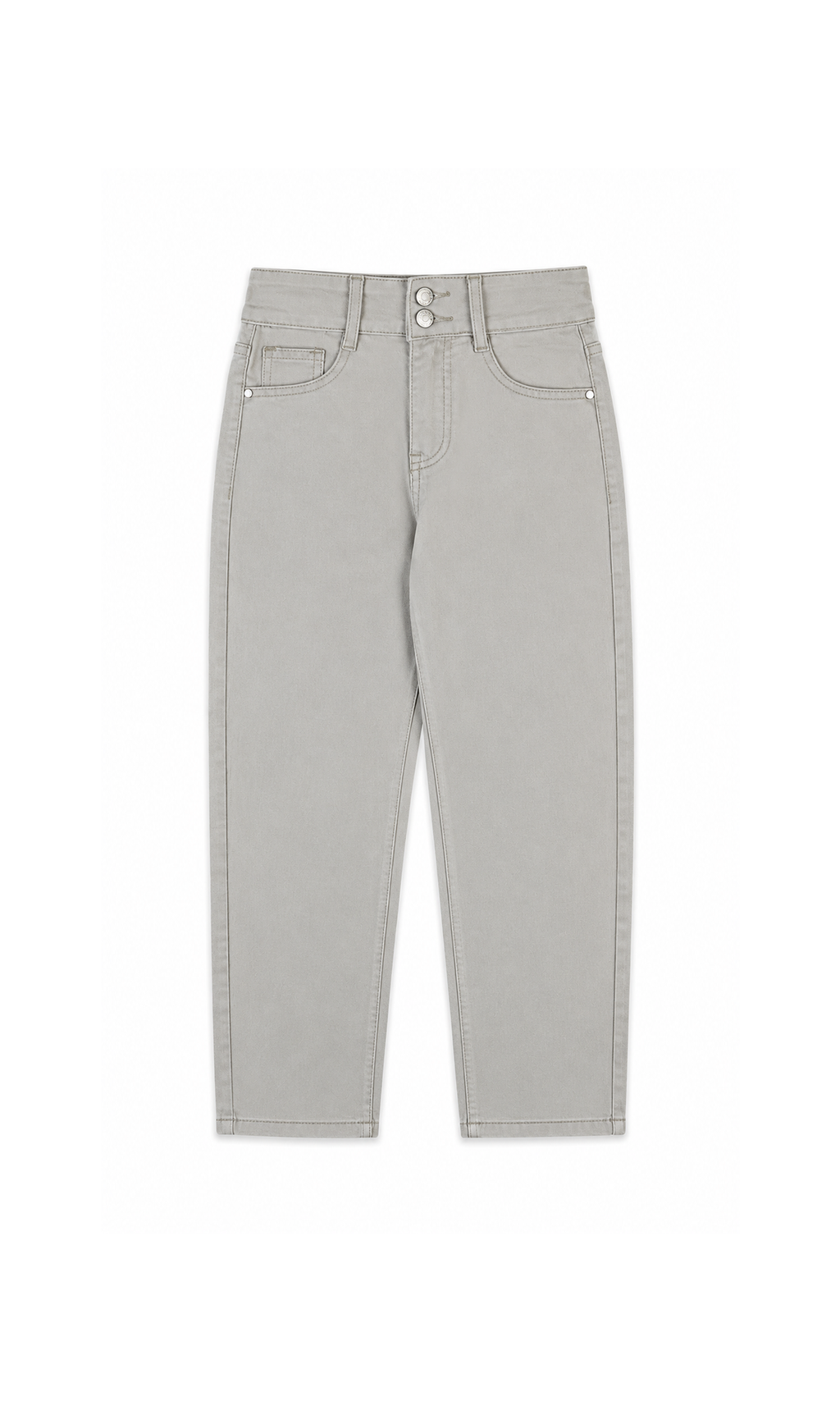 Girl's Denim Pant - Beige