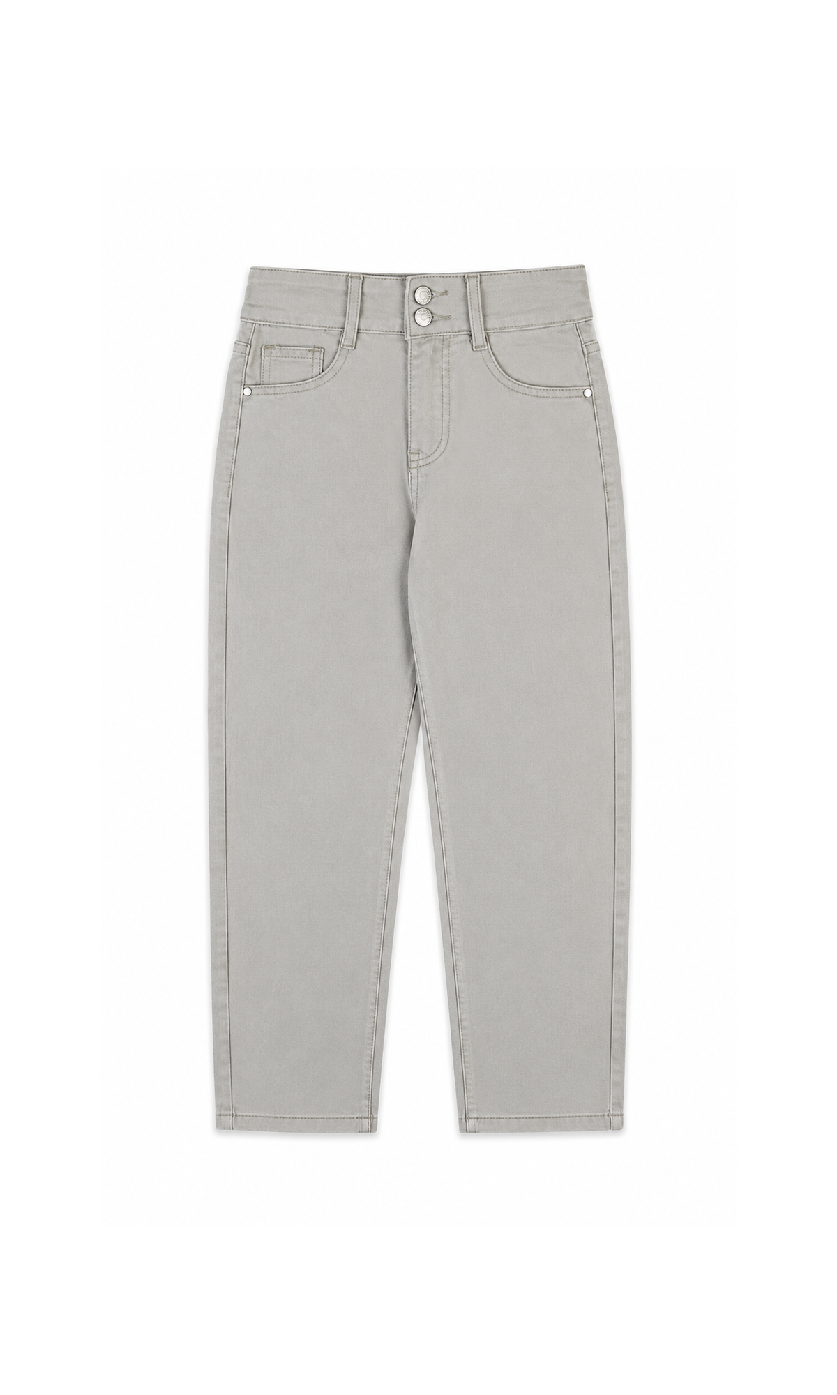 Girl's Denim Pant - Beige
