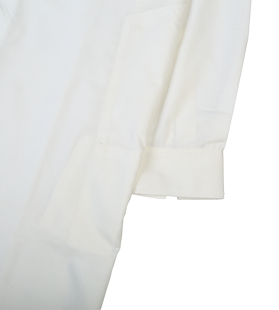 Boys Stitched 2 PCs - White