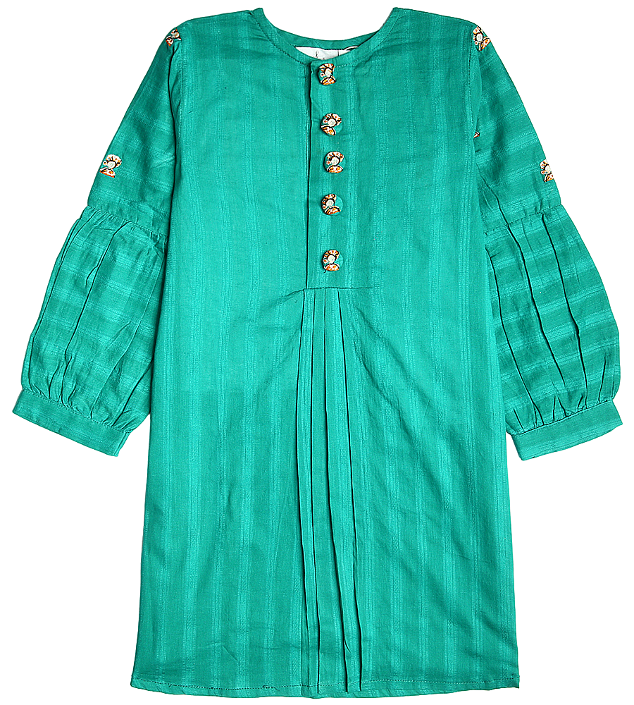 Girl's Stitched Lawn Kurti