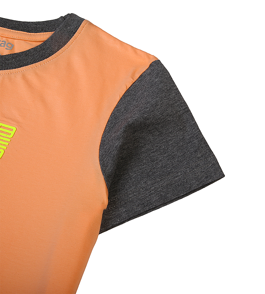 Boys Graphic T-Shirt - Peach