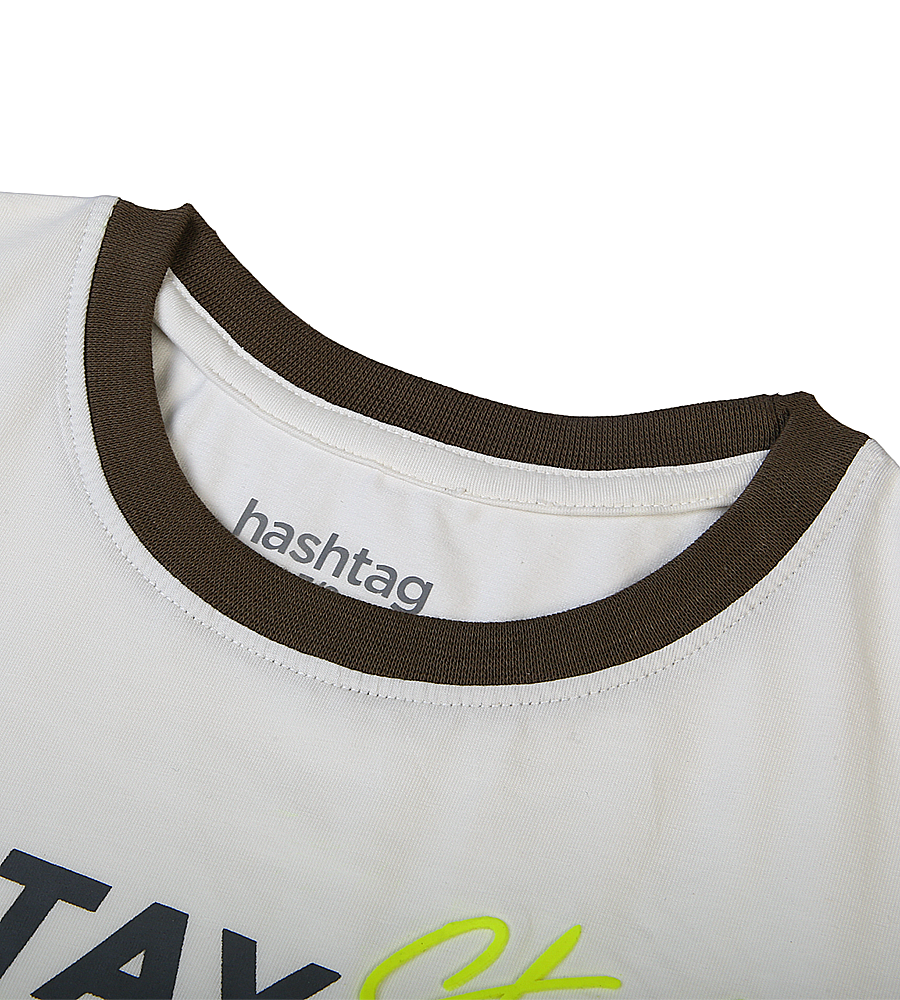 Boys Graphic T-Shirt - White
