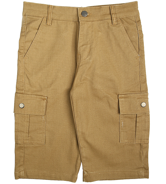 Boys Cargo Short - Khaki