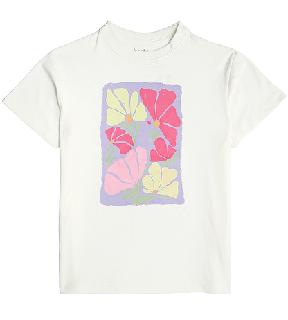 Girls Graphic T-Shirt - White