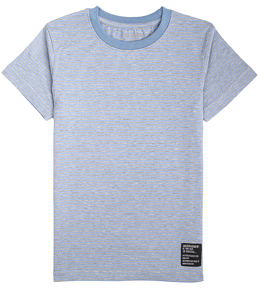 Boys Casual Short Sleeve T-Shirt - Blue