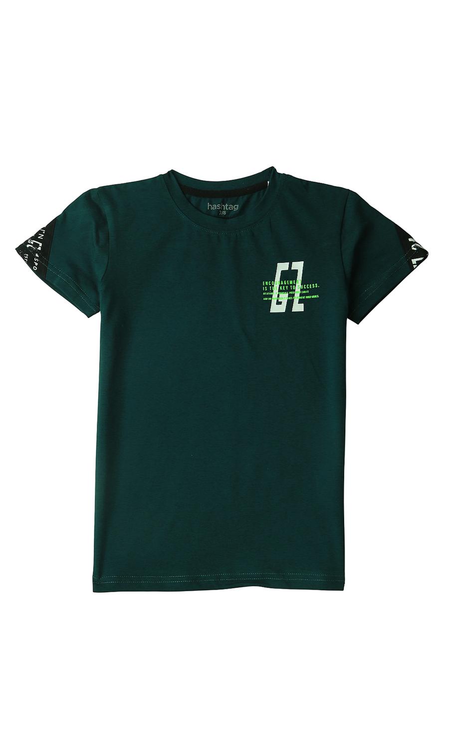 Boys Printed T-Shirt - Green