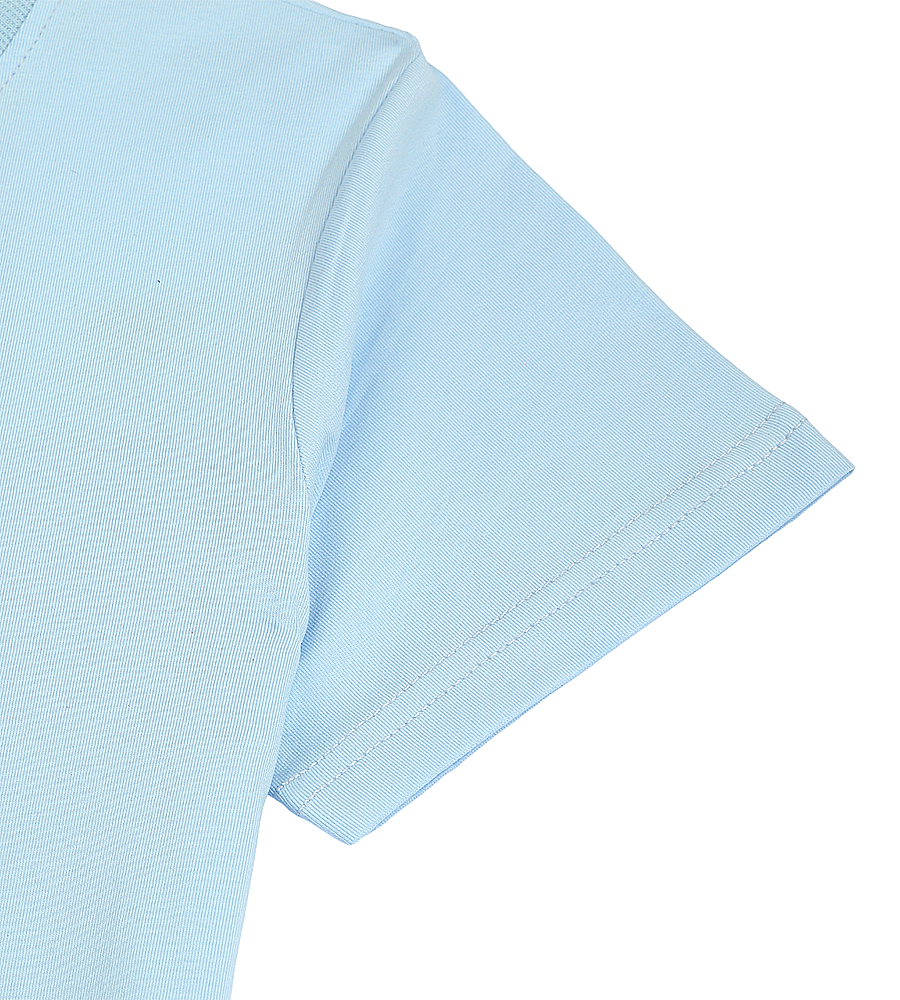 Boys Casual Short Sleeve T-Shirt - Sky Blue