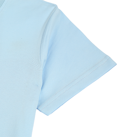 Boys Casual Short Sleeve T-Shirt - Sky Blue