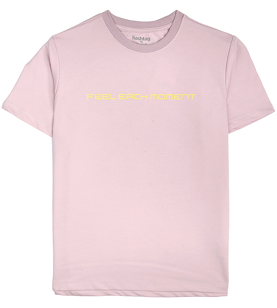 Boys Printed T-Shirt - Lilac