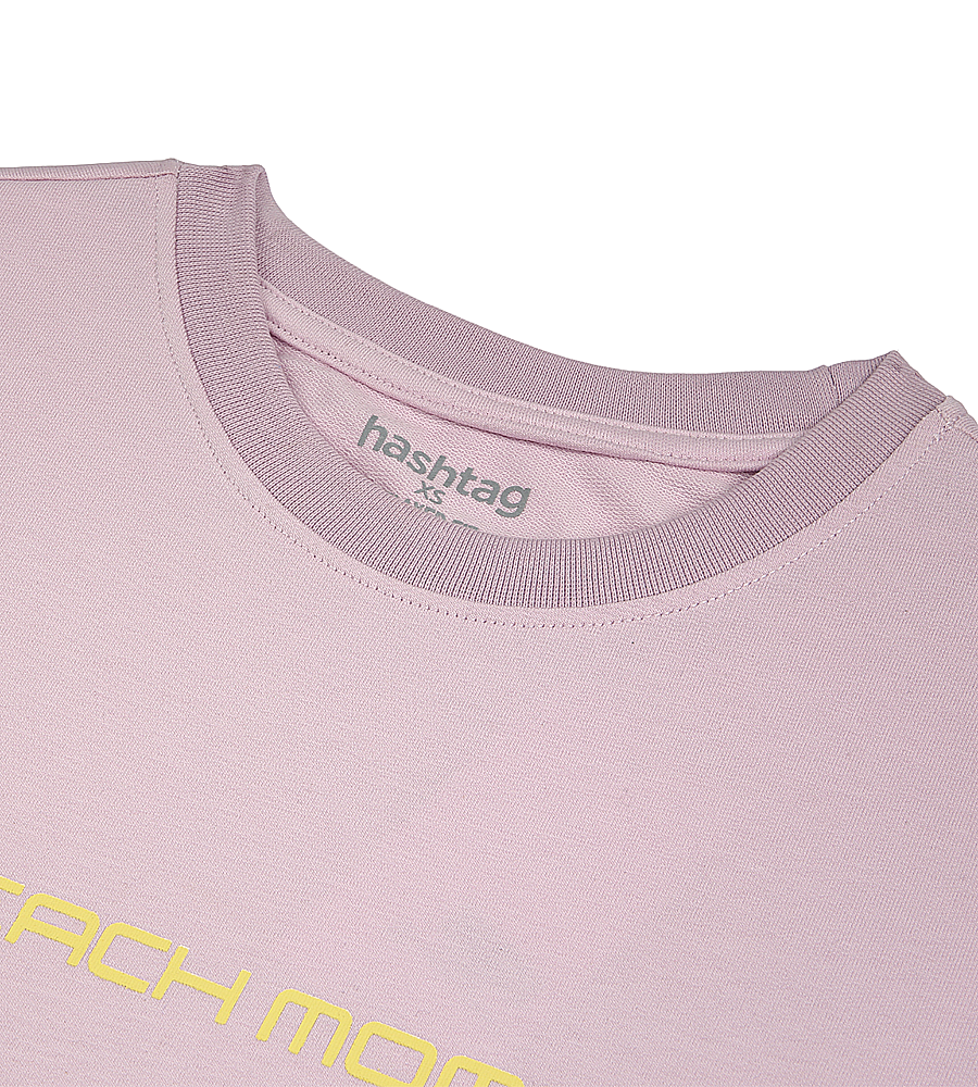 Boys Printed T-Shirt - Lilac