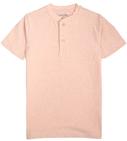 Boys Casual Short Sleeve T-Shirt - Pink