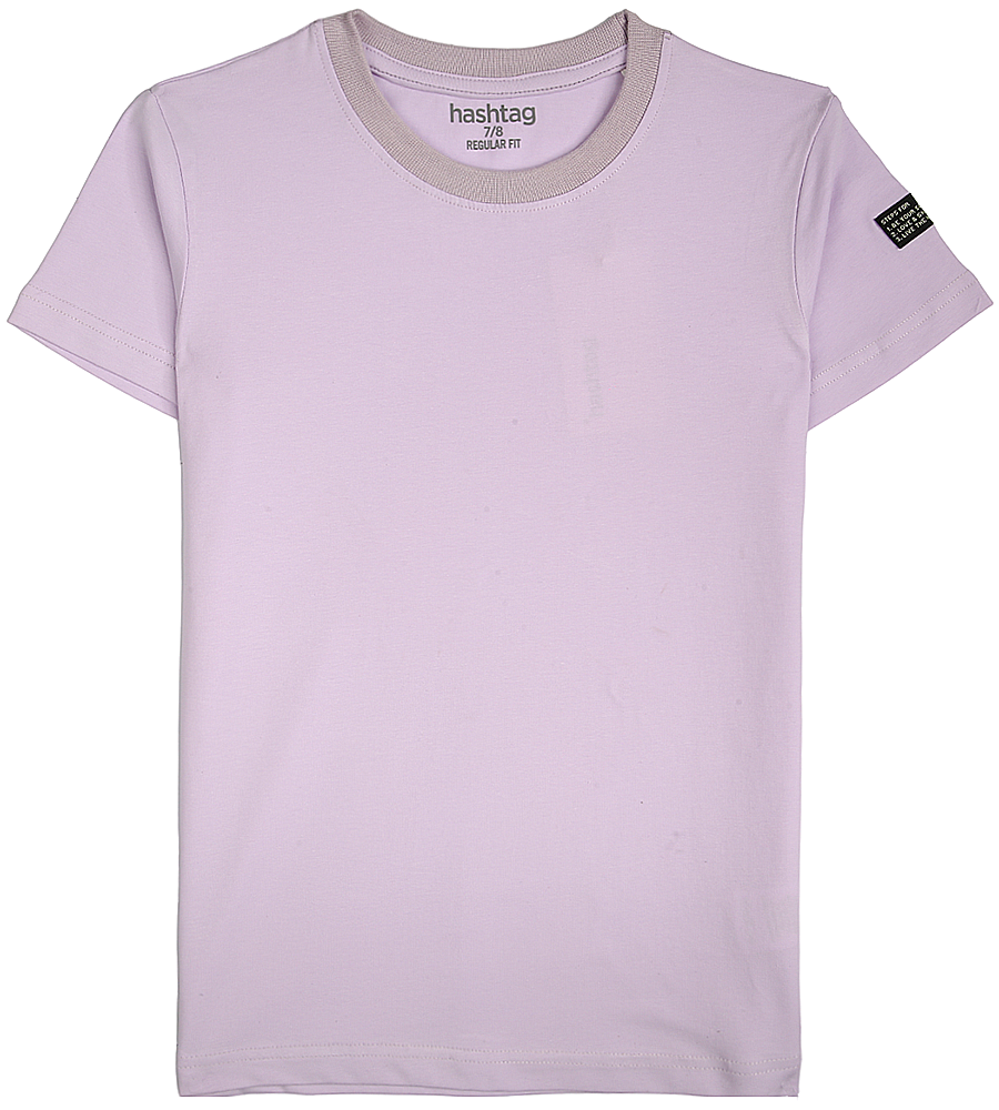 Boys Casual Short Sleeve T-Shirt - Purple