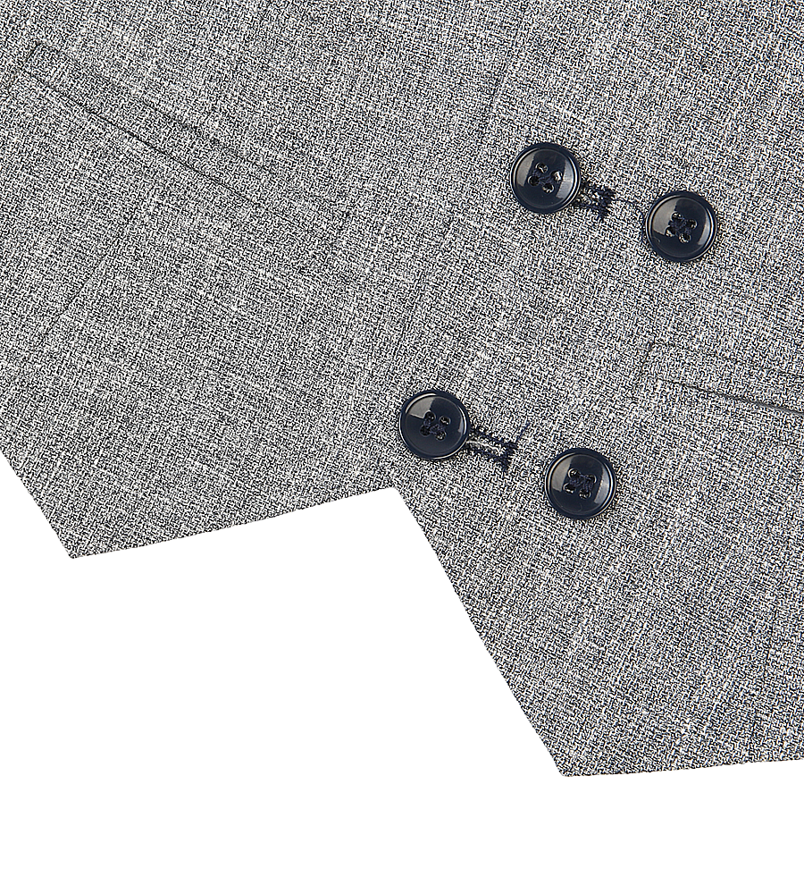 3 Pcs Coat Suit For Boys - Grey