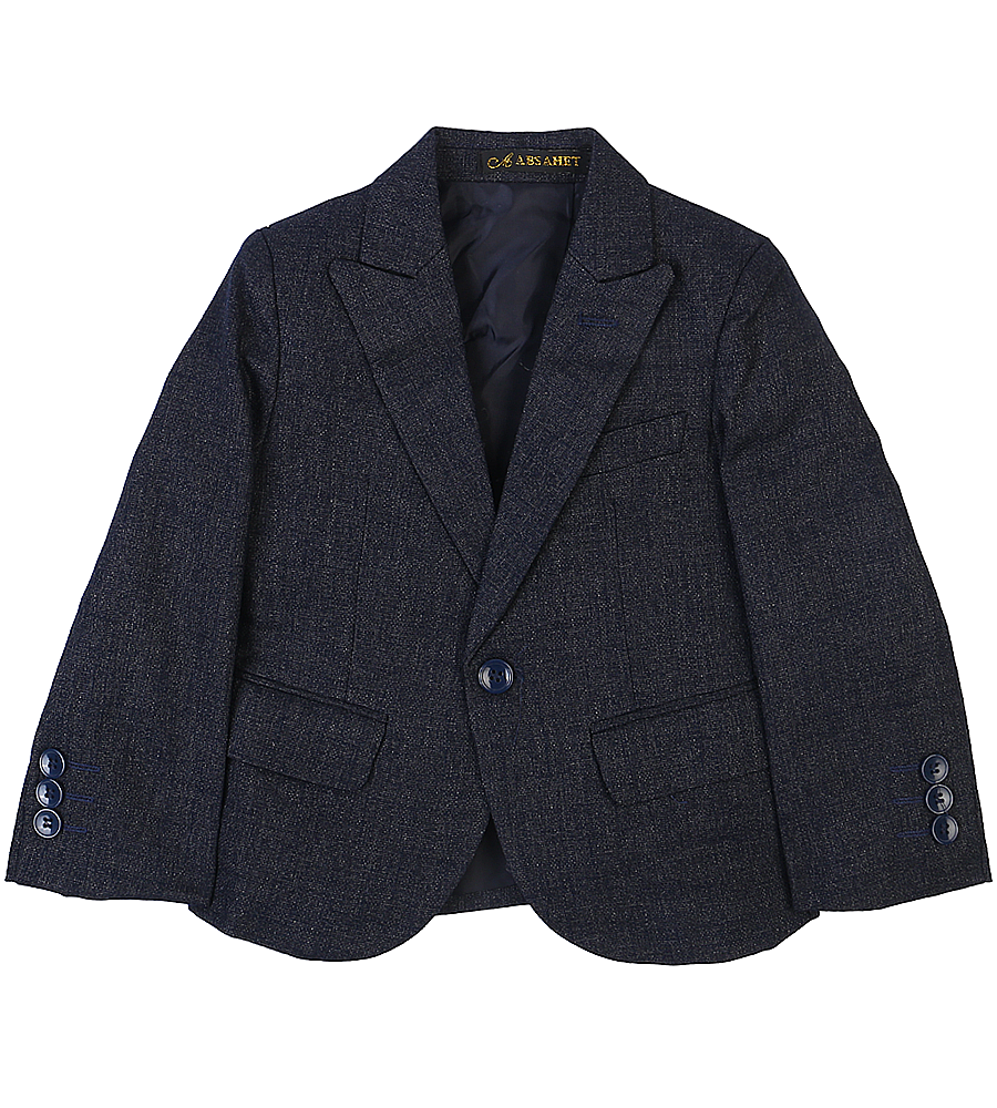 3 Pcs Coat Suit For Boys - Navy