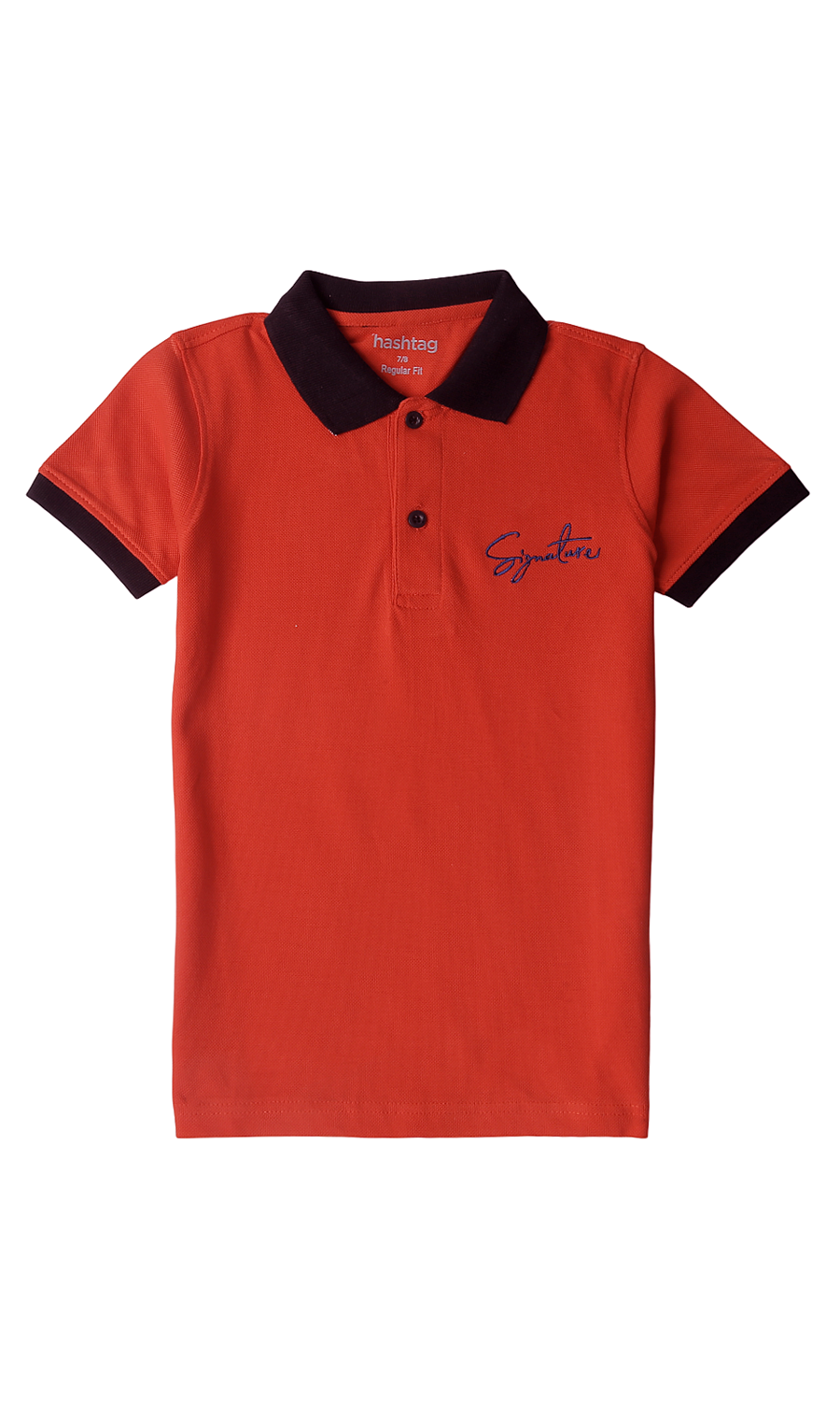 Boys Polo T-Shirt - Red