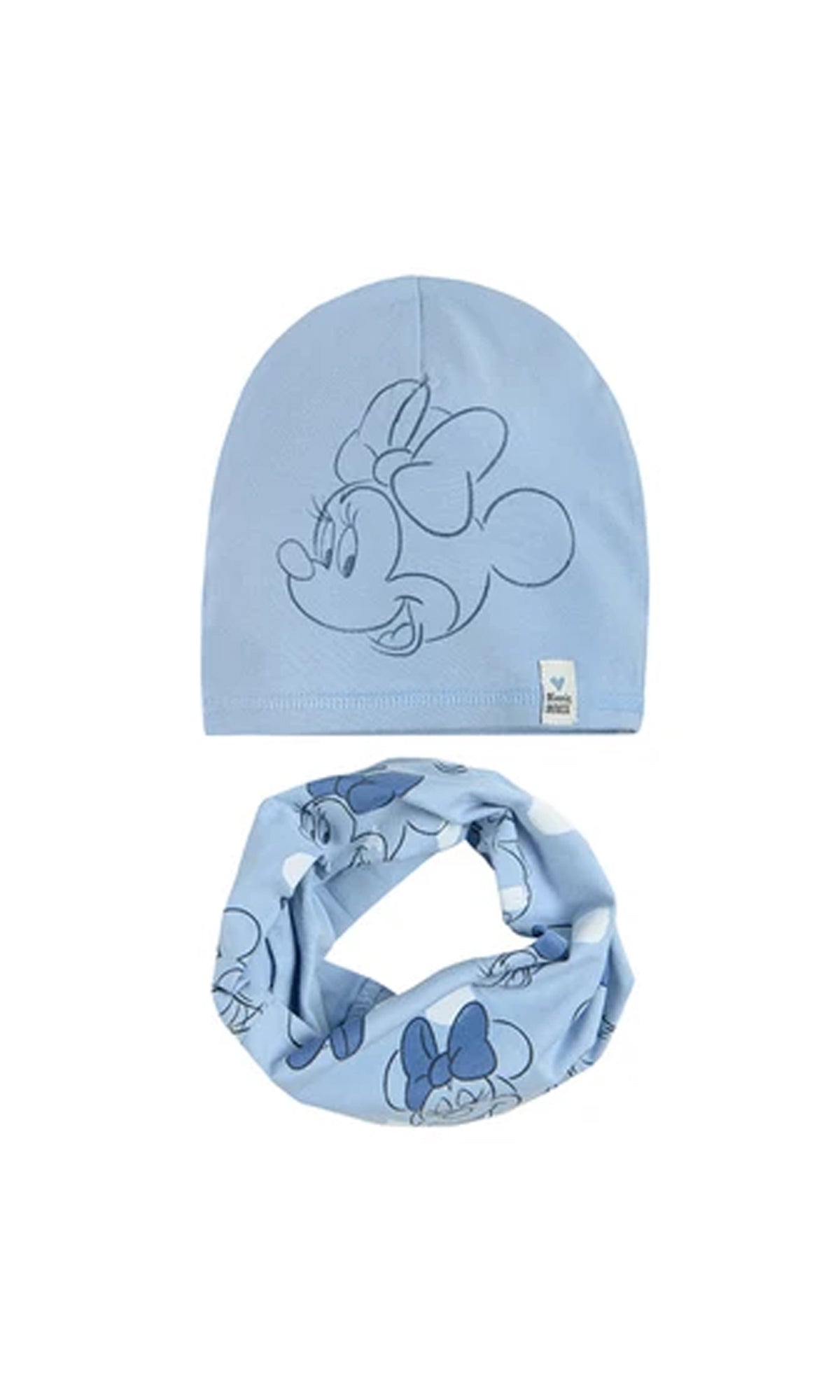Girl's Set Cap Snood Mickey Mouse CC LAG2400692 00