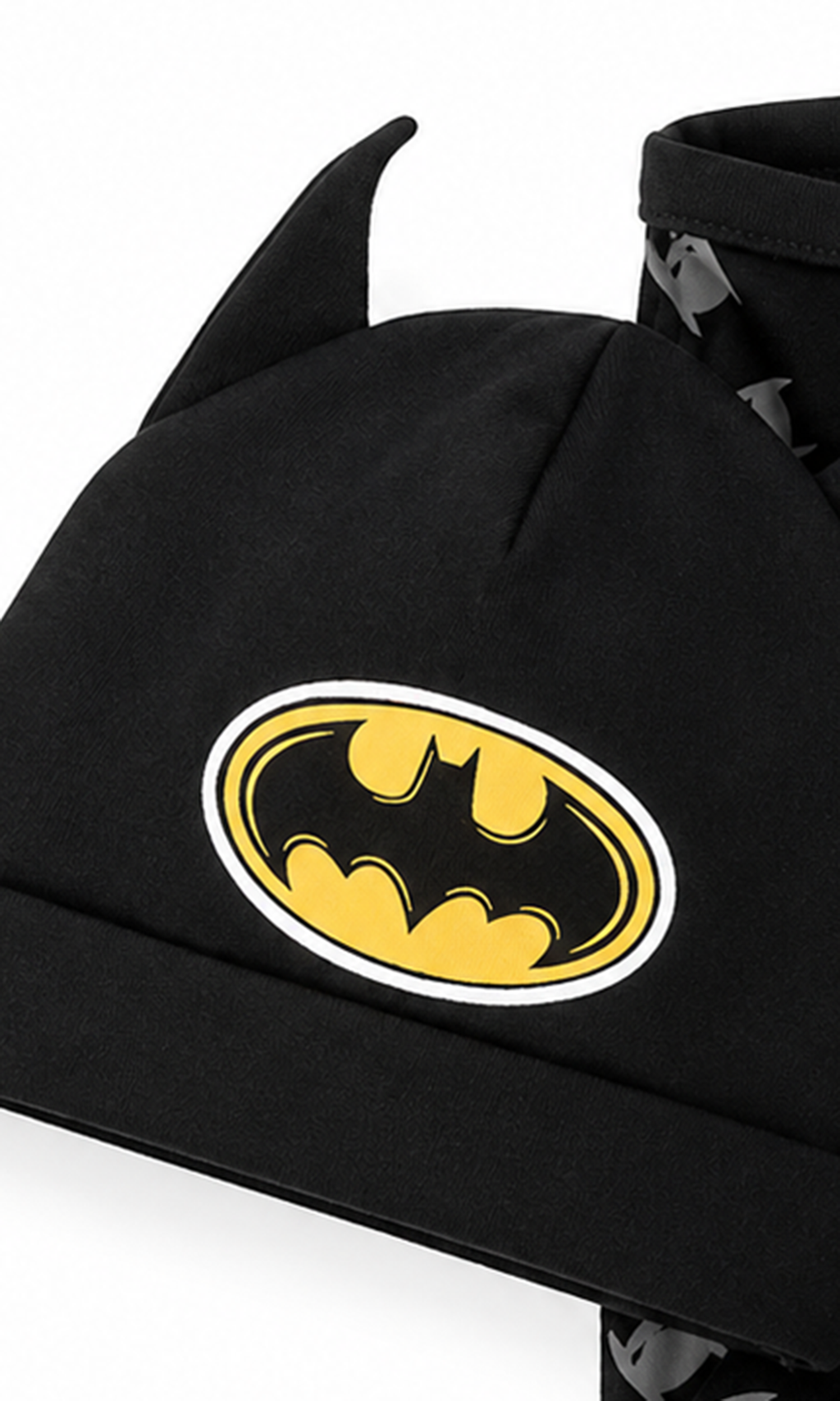 Boy's Set Cap Snood Black Batman CC LAB2400448