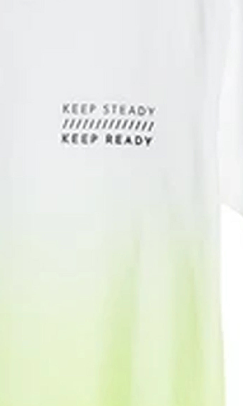 Boy's T-shirt, white and green