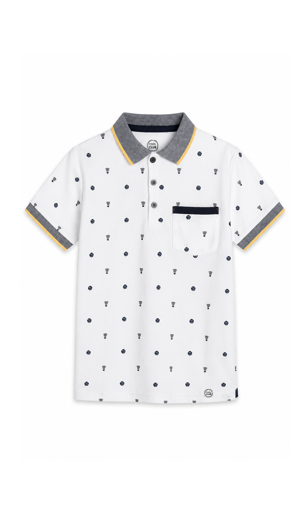 Boy's Short Sleeve Polo T-Shirt