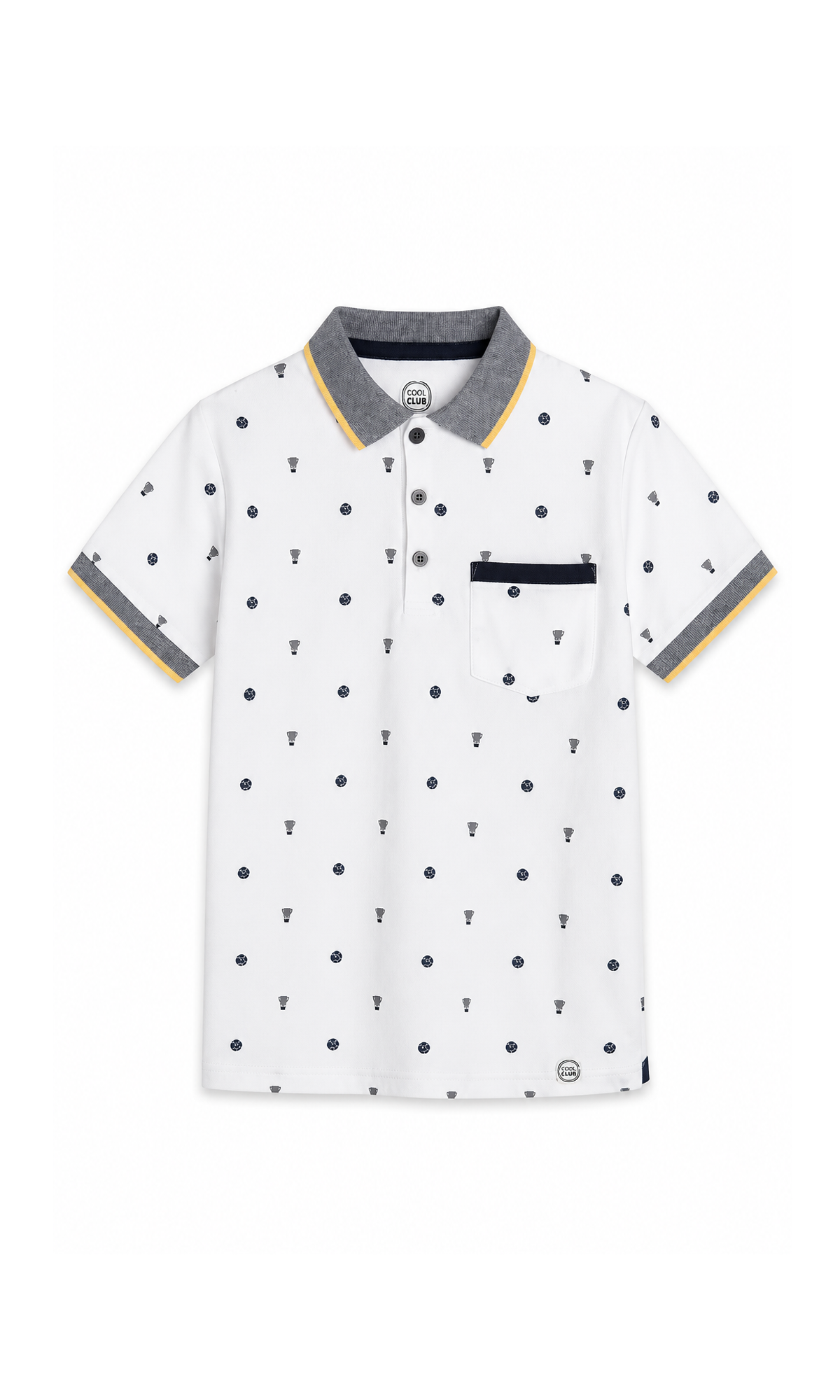 Boy's Short Sleeve Polo T-Shirt