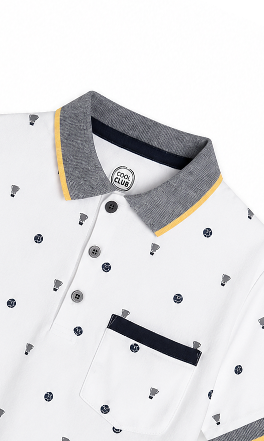 Boy's Short Sleeve Polo T-Shirt