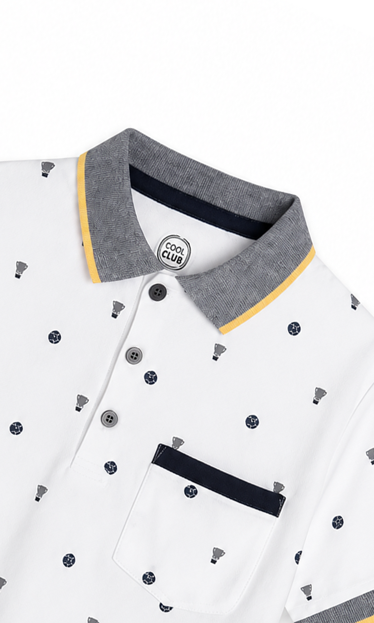 Boy's Short Sleeve Polo T-Shirt