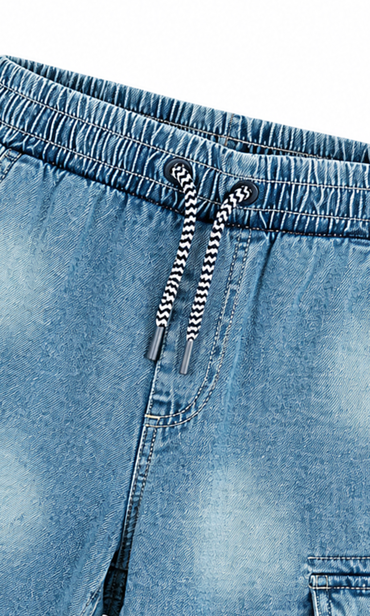 Denim Shorts for Boy's Pull on Regular Denim