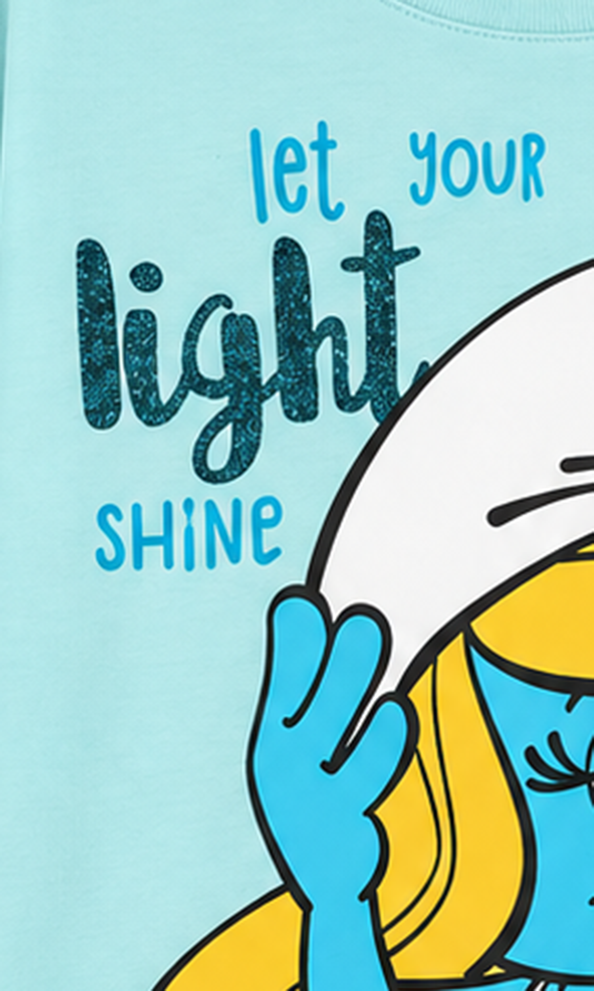 Pajamas for Boy's Sky Blue Let Your Light Shine -