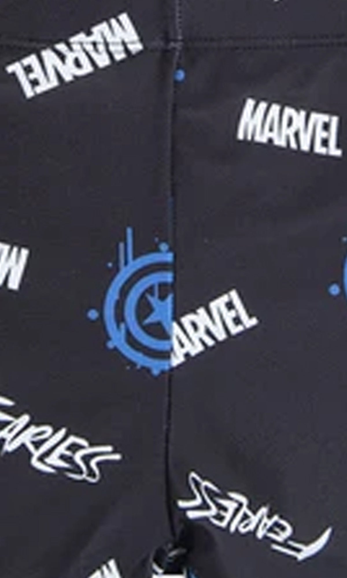 Boy's Swimming Shorts Navy Blue The Avengers