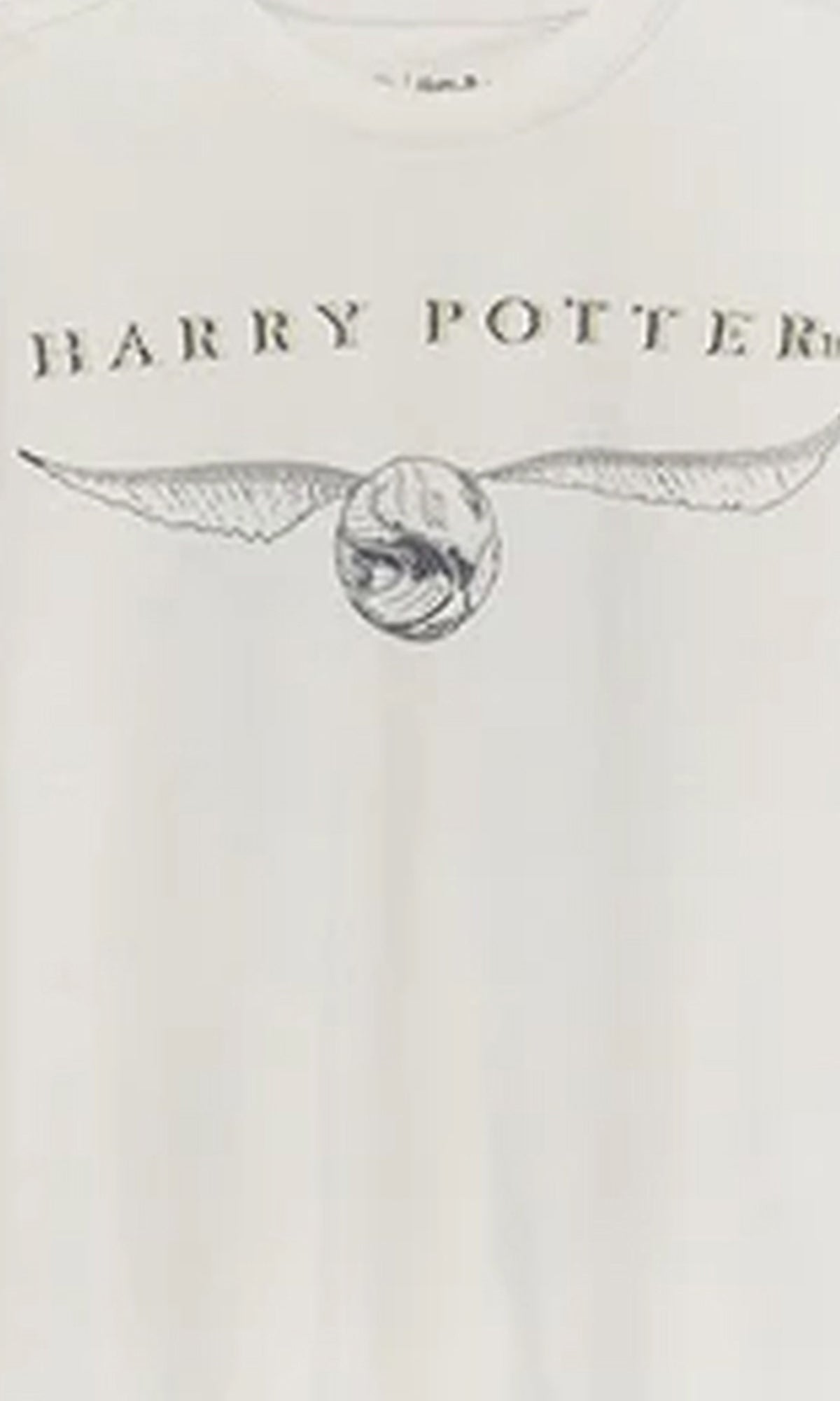 Boys T Shirt Ecru Harry Potter