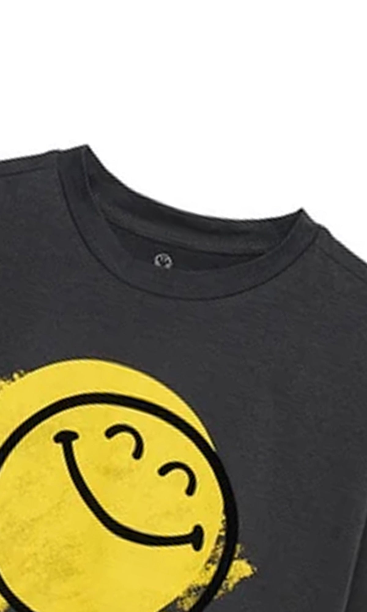 Girl's T-Shirt Graphite Smiley World