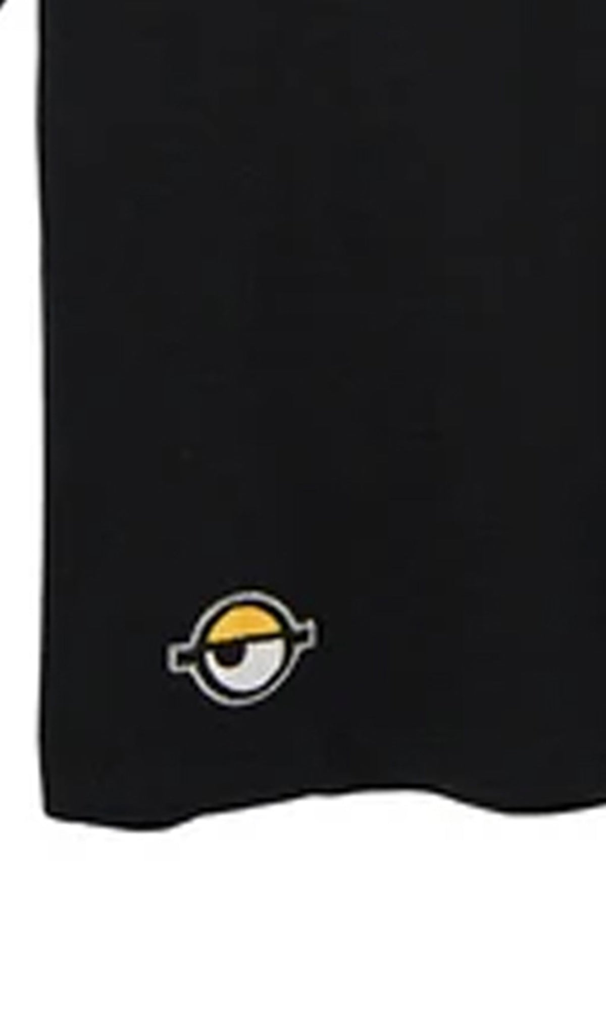 Boy's T Shirt Black Minions